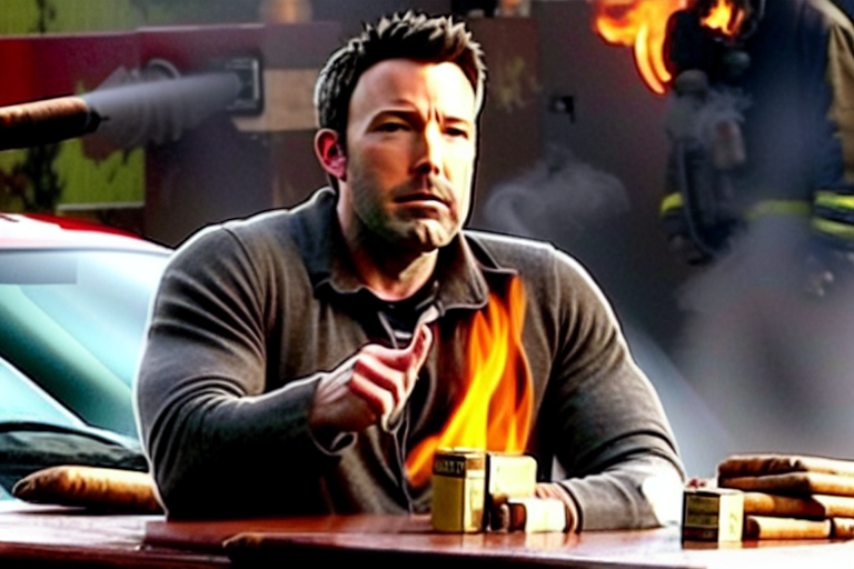 03200-3187156782-ben affleck sitting at a table smoking a cigar and flipping off a firefighter.png