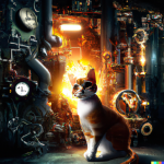 DALL·E 2022-08-17 05.23.49 - an orange and white cat inside a mechanical clockwork room, digit...png