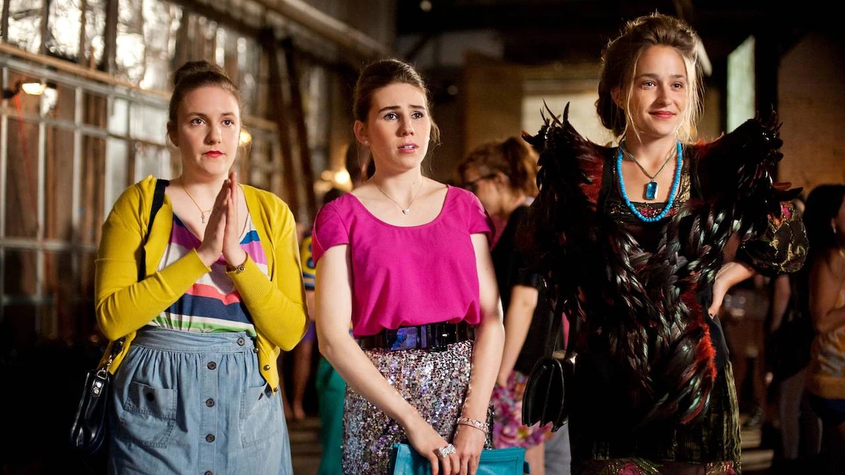 Lena Dunham, Zosia Mamet, Jemima Kirke in Girls