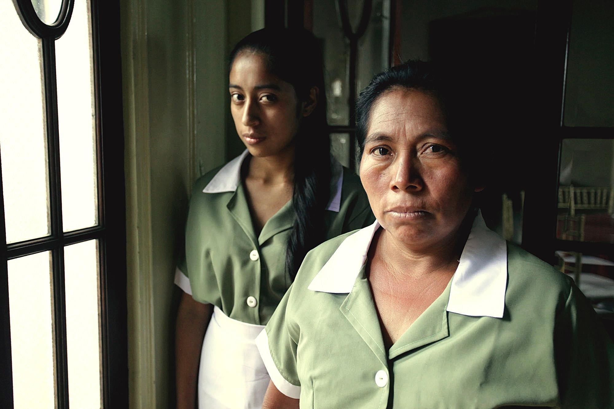 LA LLORONA, from left: Maria Mercedes Coroy, Maria Telon, 2019. ph: Daniel Hernandez Salazar / © Shudder / Courtesy Everett Collection