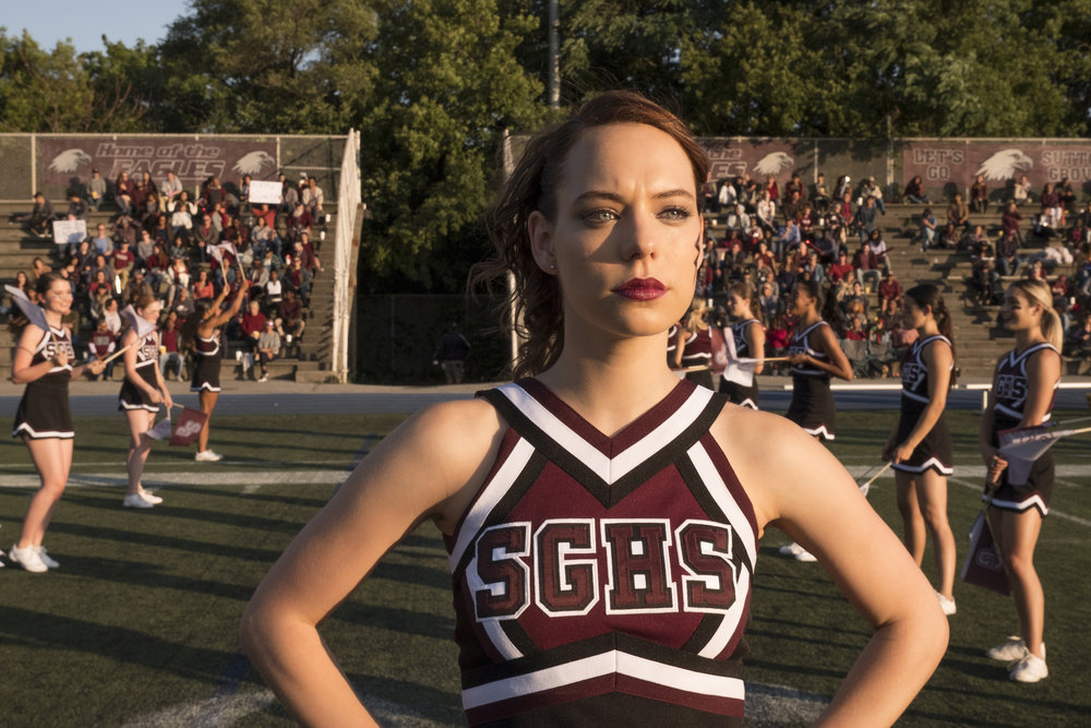 DARE ME -- Shock & Awe Episode 110 -- Pictured: Marlo Kelly as Beth Cassidy -- (Photo by: Rafy/USA Network)