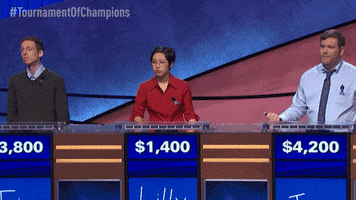 tournament of champions contestants GIF by Jeopardy!