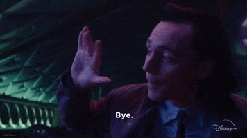 Tom Hiddleston Goodbye GIF by Marvel Studios
