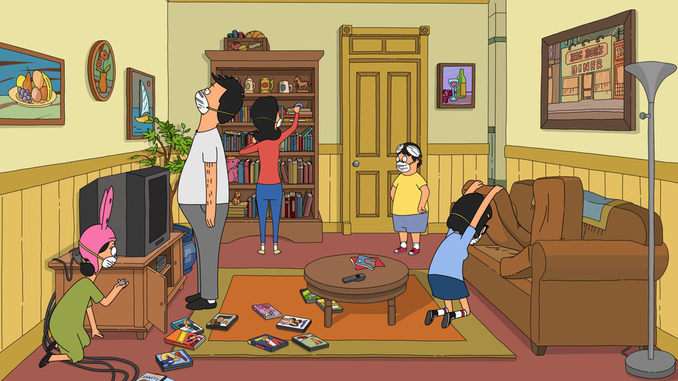 BOB'S BURGERS: After the Belcher parents have a little too much fun hiding the eggs for the annual Easter egg hunt in the ÒEggs for Days' episode of BOBÕS BURGERS airing Sunday, Apr. 2 (7:30-8:00PM ET/PT) on FOX. BOB'S BURGERS ª and © 2017 TCFFC ALL RIGHTS RESERVED. CR: FOX