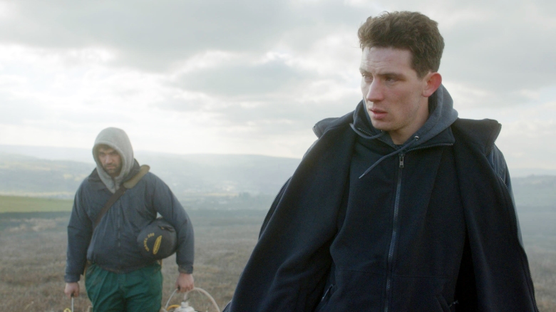 GOD'S OWN COUNTRY, from left, Alec Secareanu, Josh O'Connor, 2017. © Samuel Goldwyn Films / Courtesy Everett Collection