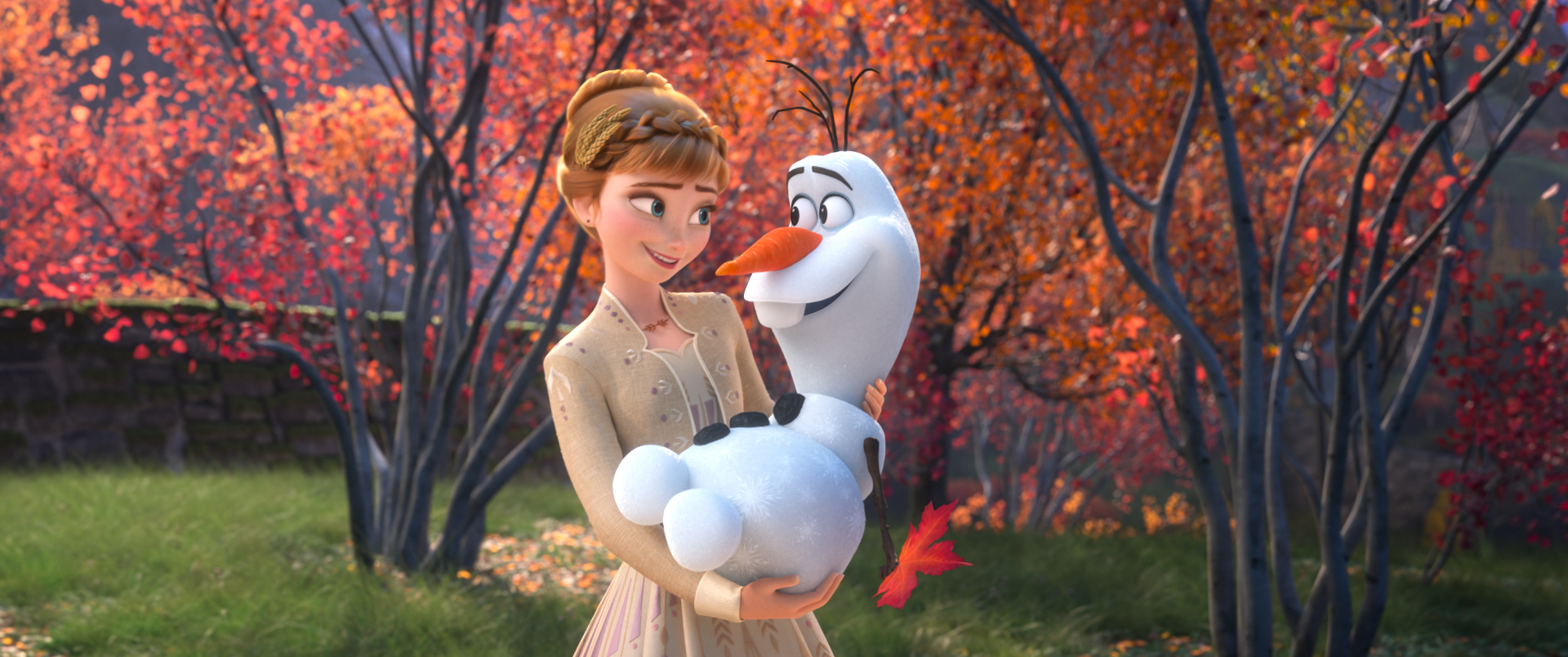 SOME THINGS NEVER CHANGE – In “Frozen 2,” Anna’s positive spirit is reflected in a song she begins in an effort to assuage Olaf’s uncertainty about the ever-evolving world around him. The song, “Some Things Never Change,”—which features Anna, Olaf, Elsa and Kristoff —introduces the idea of change to the story, and despite its title, it’s also a promise that change is on the horizon. Featuring the voices of Kristen Bell, Josh Gad, Idina Menzel and Jonathan Groff, Walt Disney Animation Studios’ “Frozen 2” opens in U.S. theaters on Nov. 22, 2019. © 2019 Disney. All Rights Reserved.