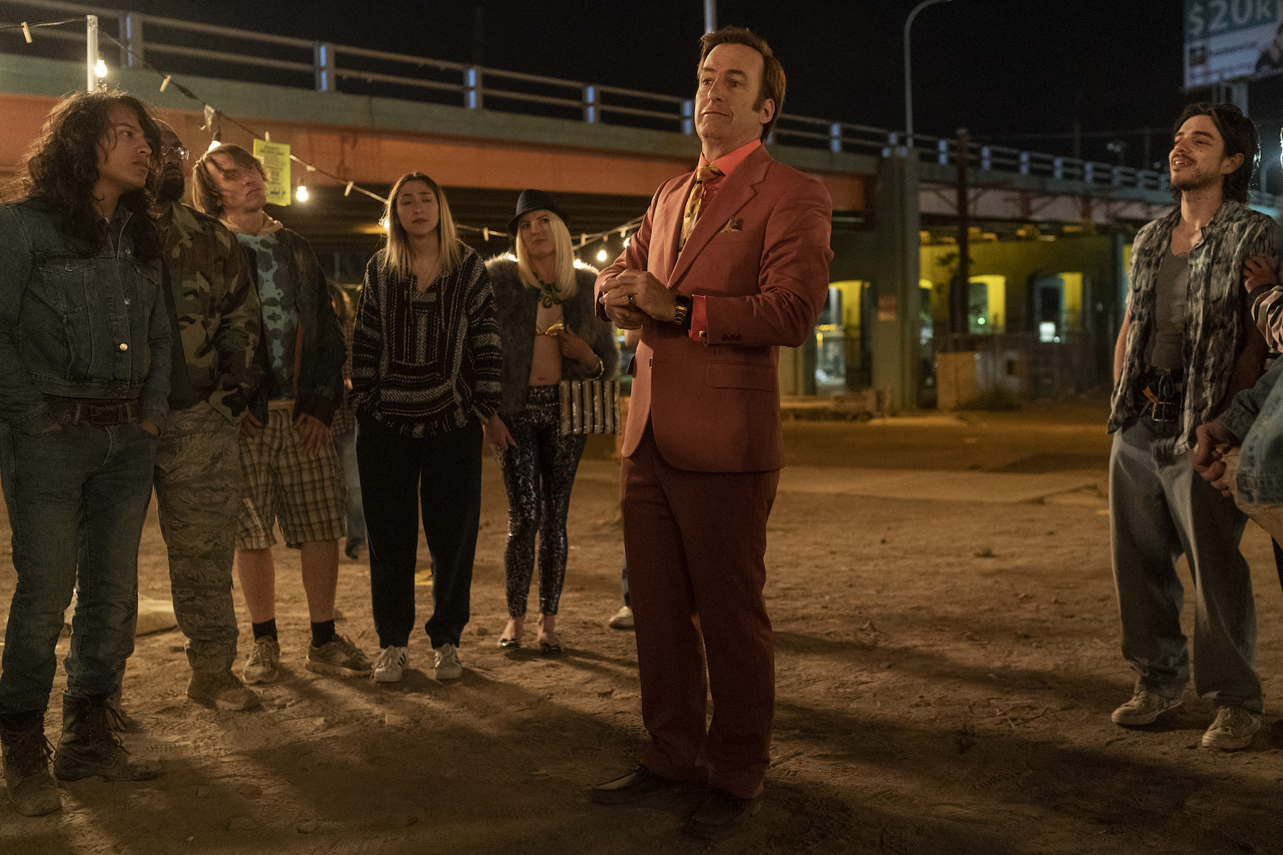 Bob Odenkirk as Jimmy McGill - Better Call Saul _ Season 5, Episode 1 - Photo Credit: Warrick Page/AMC/Sony Pictures Television