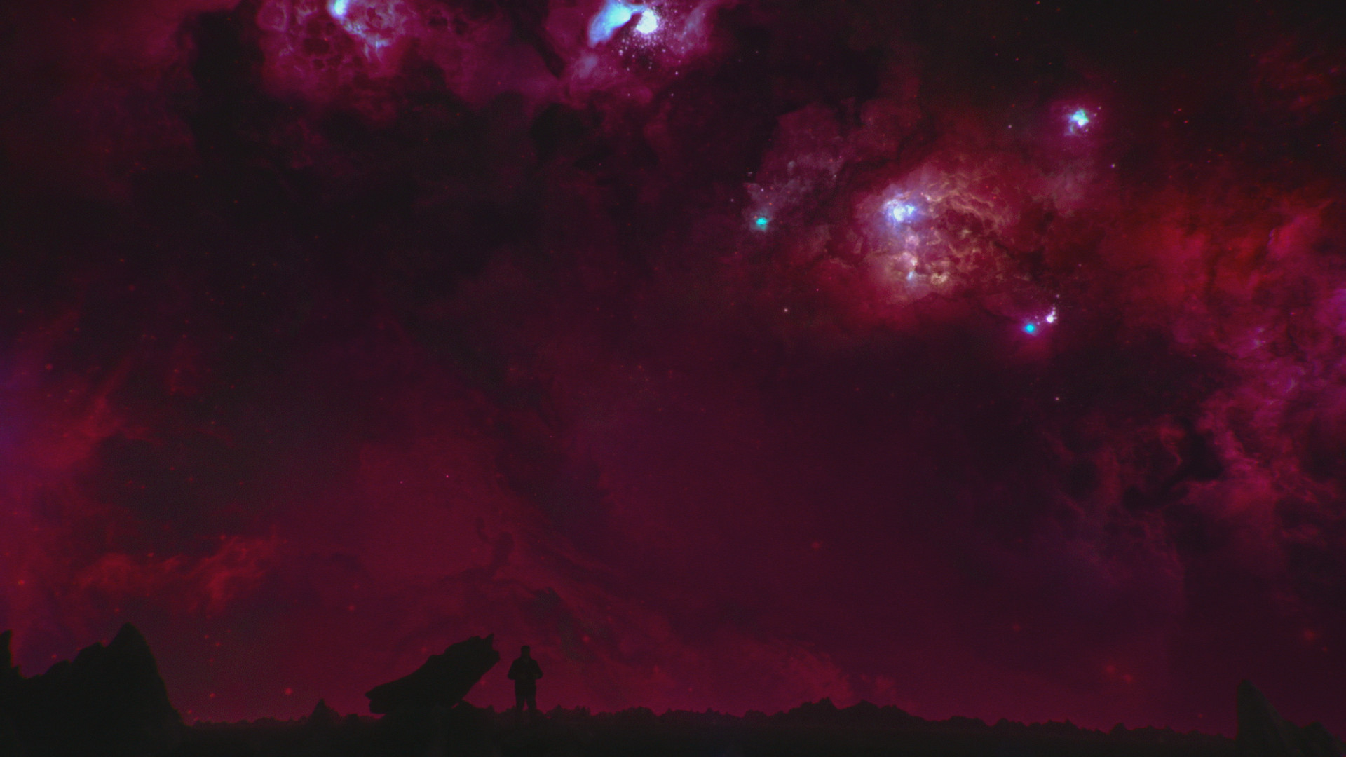 A flashback to an alien planet in the Milky Way 11 billion years ago, as host Neil deGrasse Tyson witnesses stars being born. COSMOS: POSSIBLE WORLDS premieres March 9, 2020 on National Geographic. (Cosmos Studios)