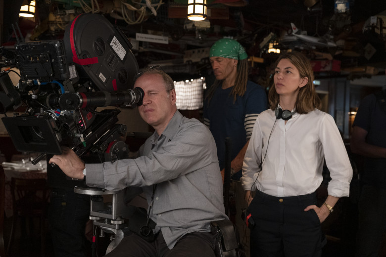 On the Rocks Cinematographer Philippe Le Sourd (with Director Sofia Coppola)
