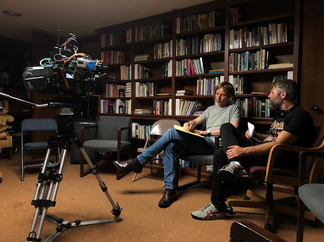 Sound of Metal Cinematographer Daniël Bouquet (with Director Darius Marder on the right)