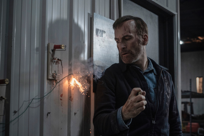Bob Odenkirk as Hutch Mansell in Nobody, directed by Ilya Naishuller.