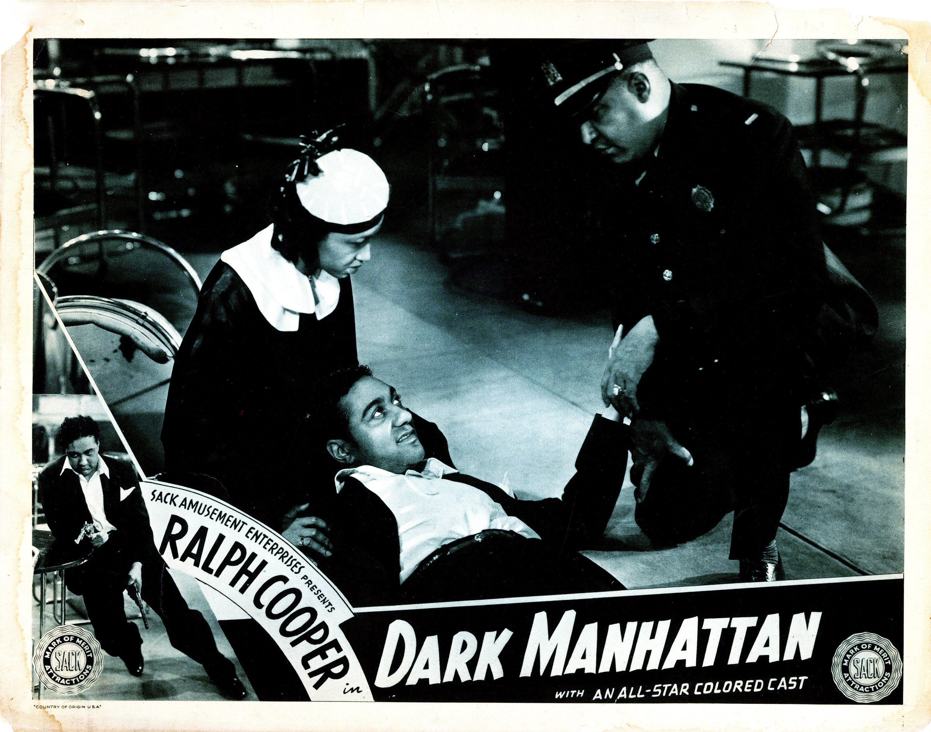 DARK MANHATTAN, Cleo Herndon, Ralph Cooper, Jess Lee Brooks, 1937