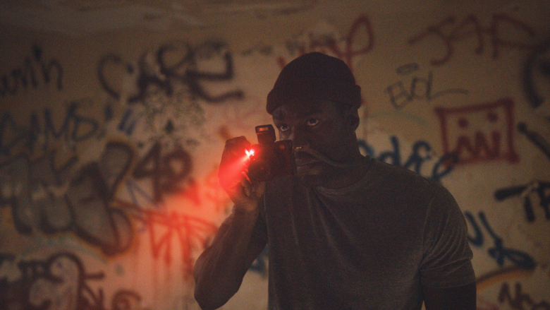 Yahya Abdul-Mateen II as Anthony McCoy in Candyman, directed by Nia DaCosta.