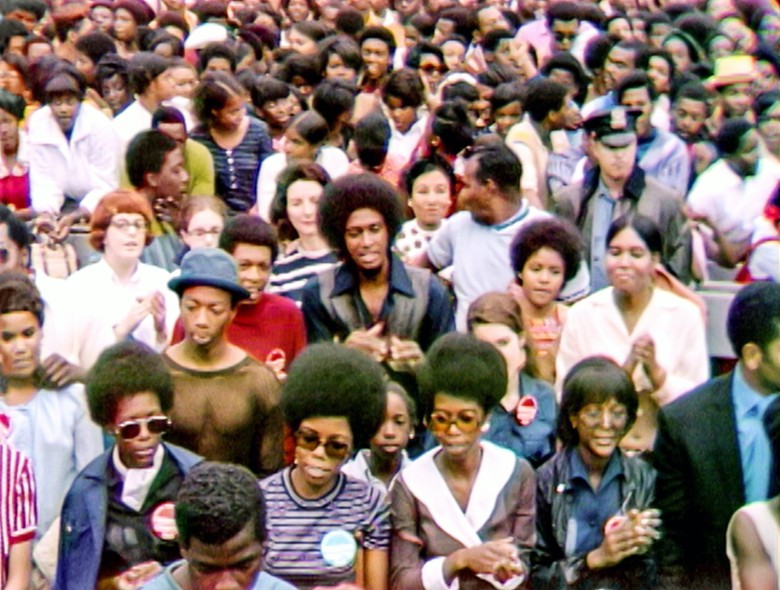 SUMMER OF SOUL (...OR, WHEN THE REVOLUTION COULD NOT BE TELEVISED), attendees at the Harlem Cultural Festival in 1969, 2021, © Searchlight Pictures / courtesy Everett Collection