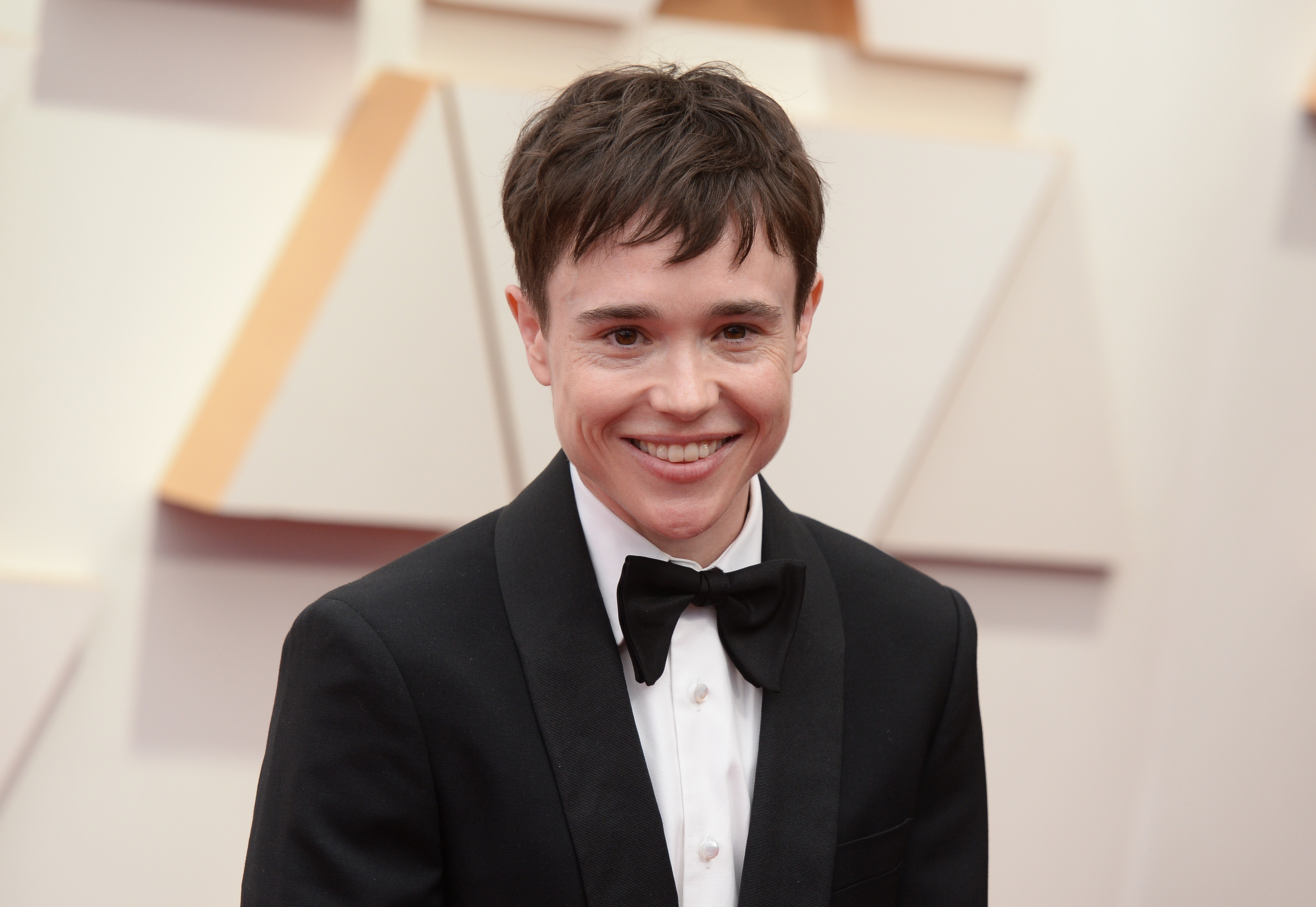 Elliot Page at the 94th Academy Awards held at Dolby Theatre at the Hollywood & Highland Center on March 27th, 2022 in Los Angeles, California.