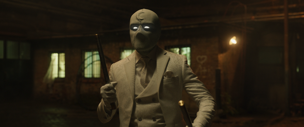 Oscar Isaac as Mr. Knight in Marvel Studios' MOON KNIGHT, exclusively on Disney+. Photo courtesy of Marvel Studios. ©Marvel Studios 2022. All Rights Reserved.