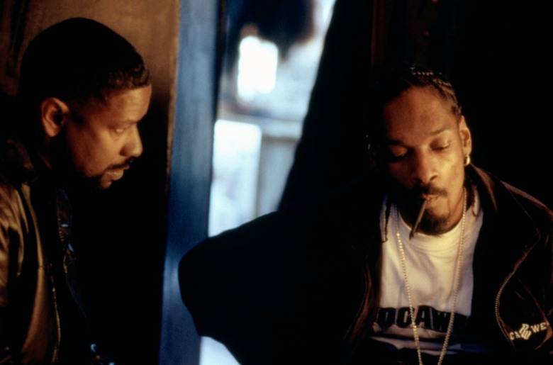 TRAINING DAY, Denzel Washington, Snoop Dog, 2001, © Warner Bros. / Courtesy: Everett Collection