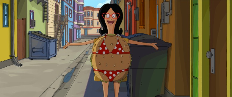 Linda Belcher (voiced by John Roberts) in 20th Century Studios' THE BOB'S BURGERS MOVIE. Courtesy of 20th Century Studios. © 2022 20th Century Studios. All Rights Reserved.