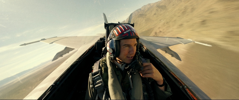 Tom Cruise plays Capt. Pete Maverick Mitchell in Top Gun: Maverick from Paramount Pictures, Skydance and Jerry Bruckheimer Films.