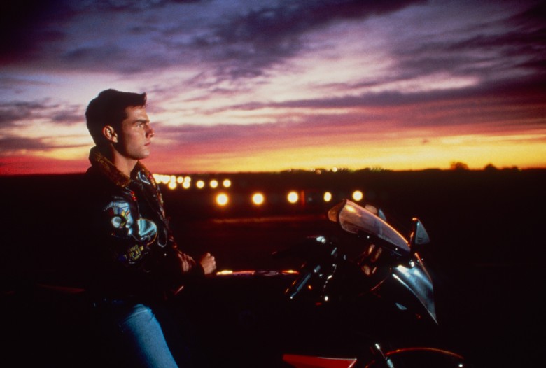 TOP GUN, Tom Cruise, 1986. ph: ©Paramount / courtesy Everett Collection