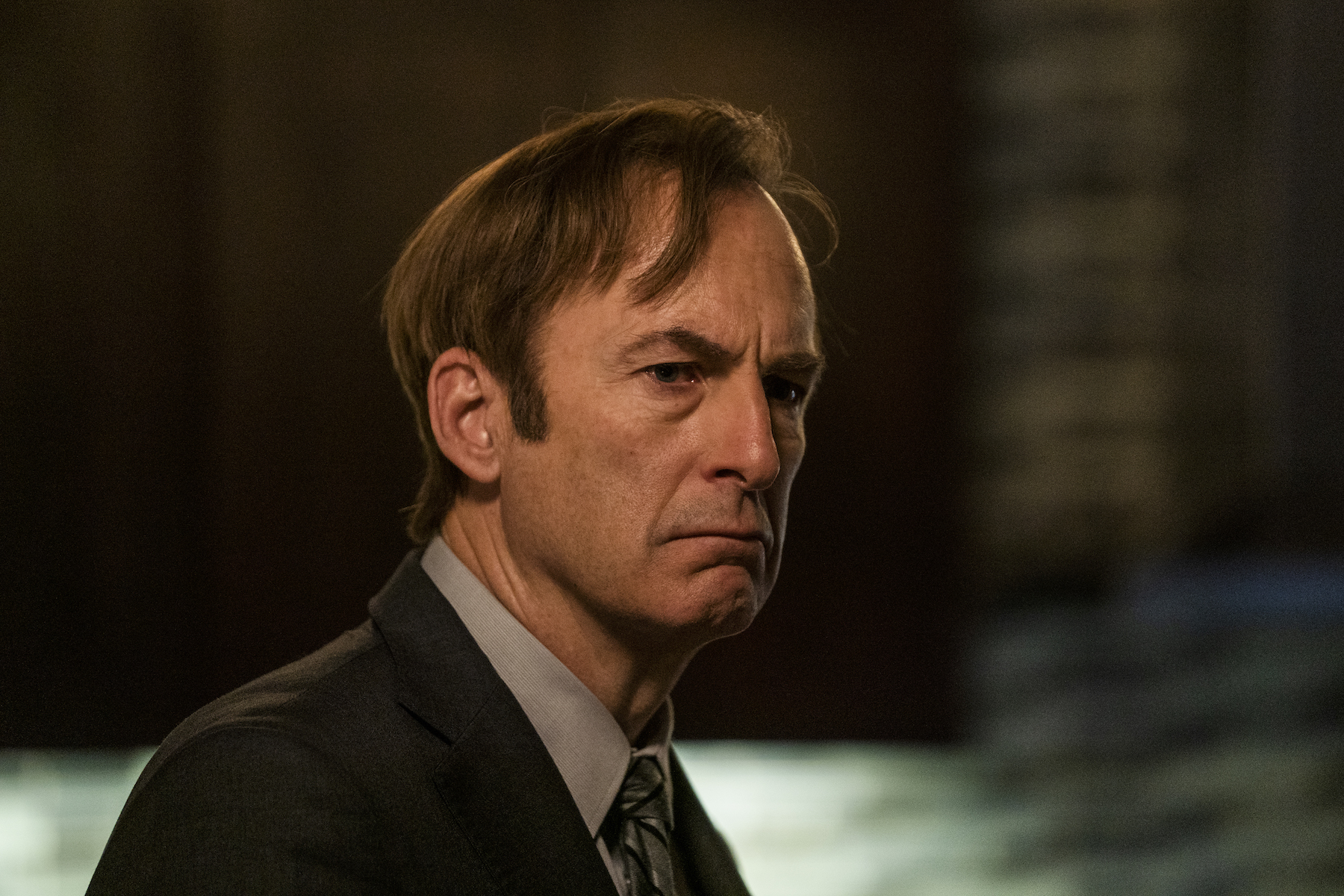 Bob Odenkirk as Saul Goodman - Better Call Saul _ Season 6, Episode 9 - Photo Credit: Greg Lewis/AMC/Sony Pictures Television