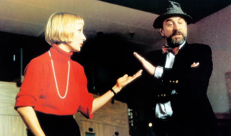 WAG THE DOG, from left: Anne Heche, Robert De Niro, 1997, © New Line/courtesy Everett Collection