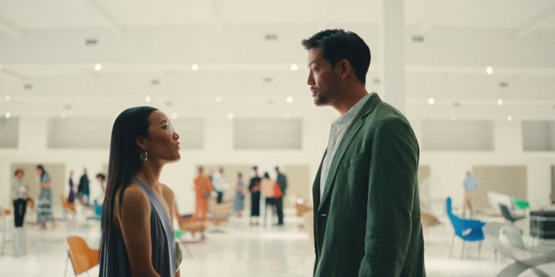 Beef. (L to R) Ali Wong as Amy, Joseph Lee as George in episode 102 of Beef. Cr. Courtesy of Netflix © 2023