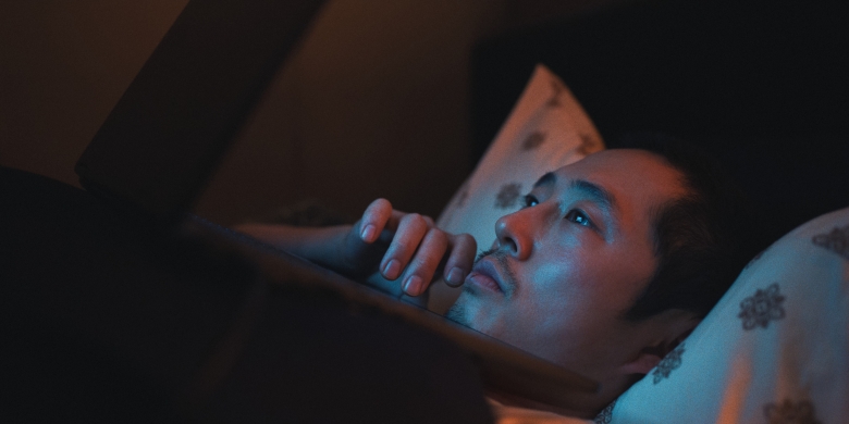 Beef. Steven Yeun as Danny in episode 106 of Beef. Cr. Courtesy of Netflix © 2023