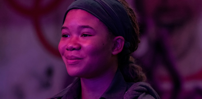 Storm Reid as Riley in Episode 7 of The Last of Us