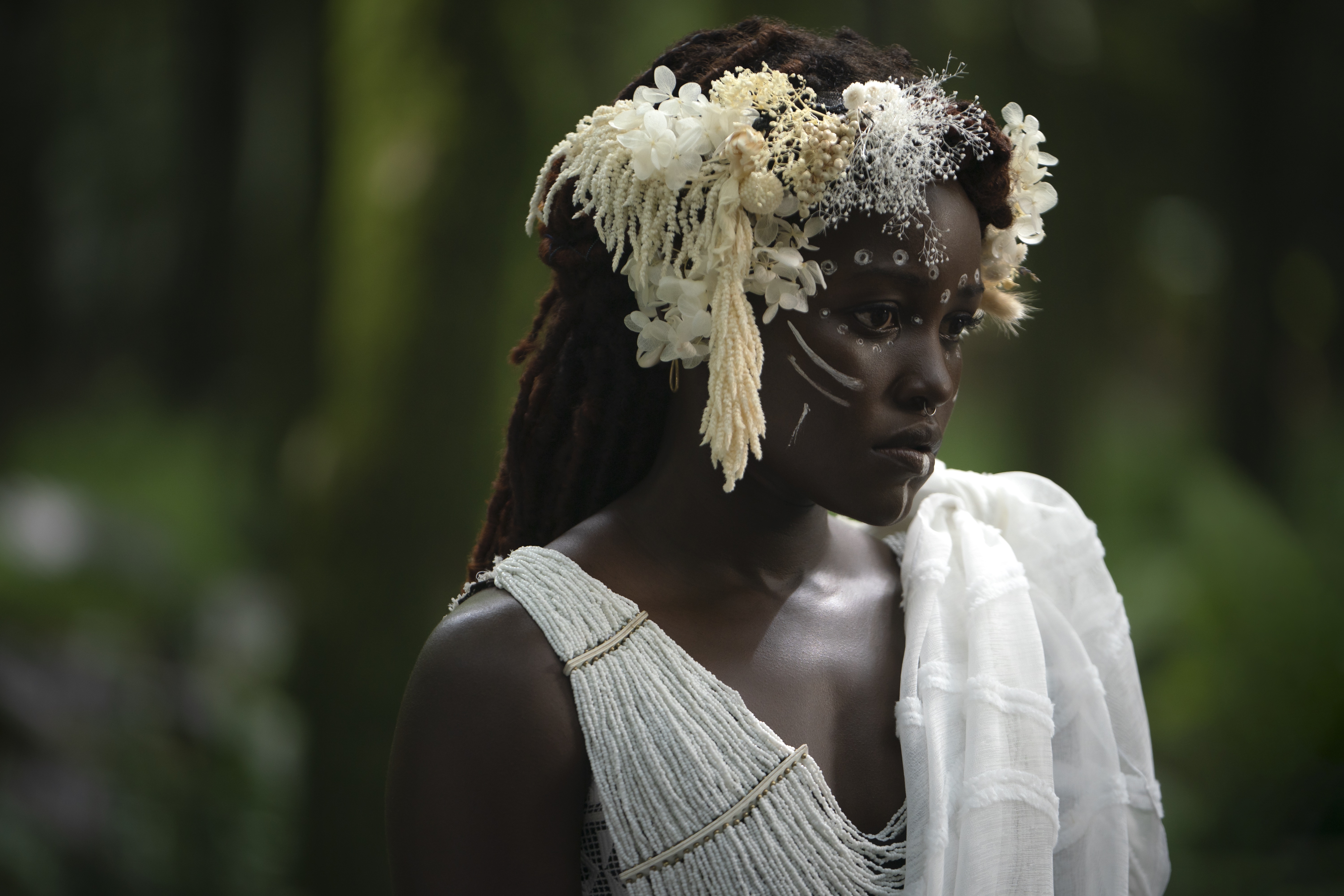 Lupita Nyong'o as Nakia in Marvel Studios' BLACK PANTHER: WAKANDA FOREVER. Photo by Eli Adé. © 2022 MARVEL.