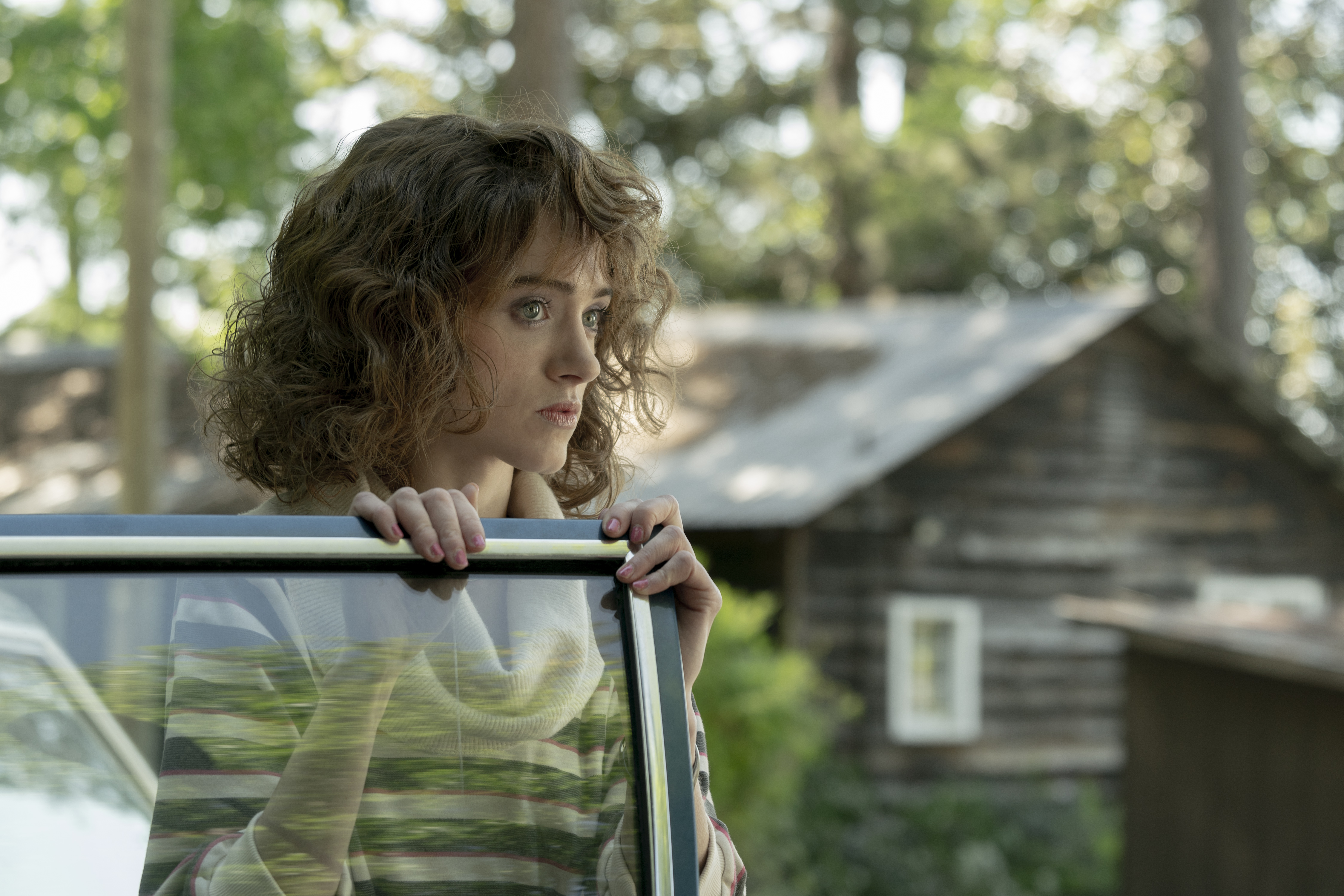 Natalia Dyer as Nancy Wheeler in Netflix's Stranger Things