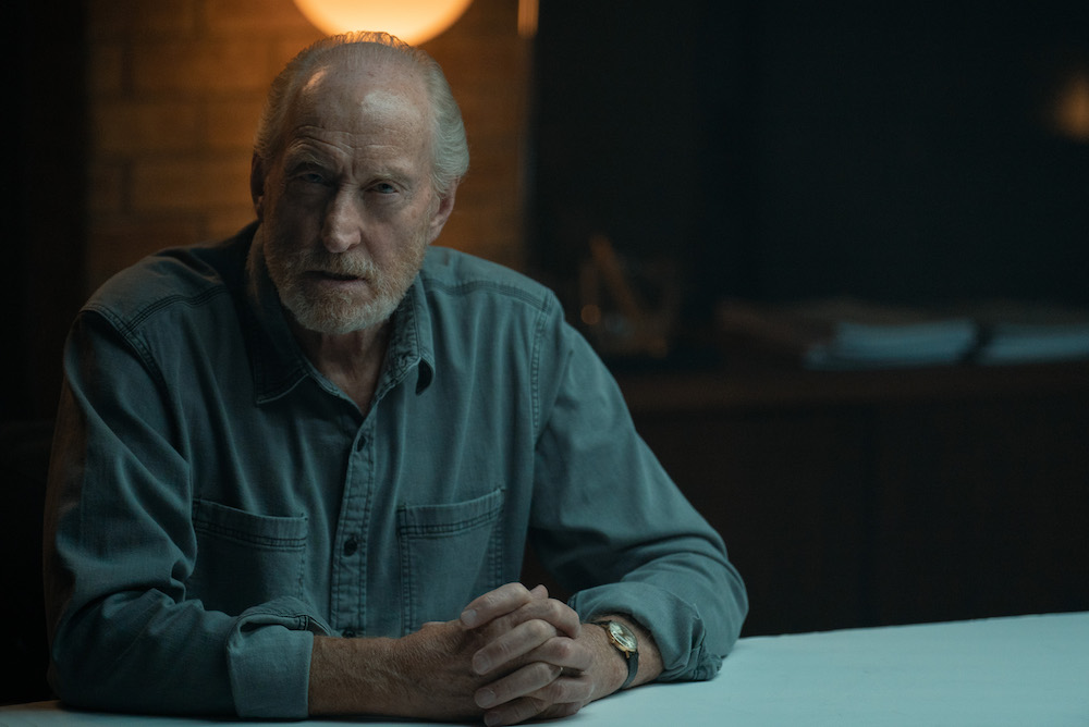 RABBIT HOLE - 103 - The Alogrithms of Control --Charles Dance as Ben Wilson of the Paramount+ series Rabbit Hole. Photo Cr: Marni Grossman/Paramount+ © 2022 Viacom International Inc. All Rights Reserved.