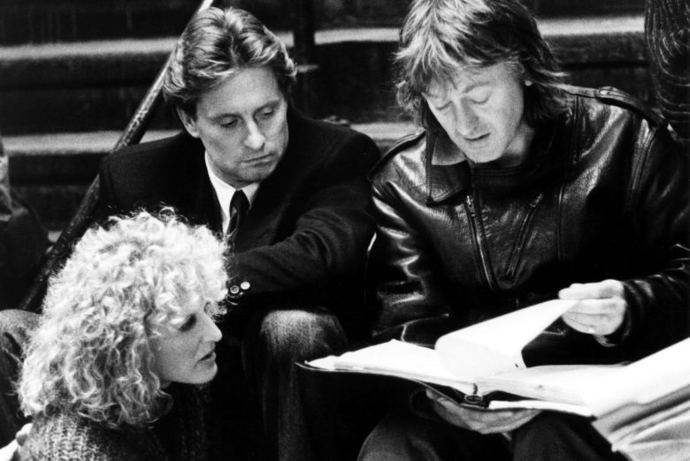 FATAL ATTRACTION, Glenn Close, Michael Douglas, Director Adrian Lyne, 1987. (c) Paramount Pictures/ Courtesy: Everett Collection.