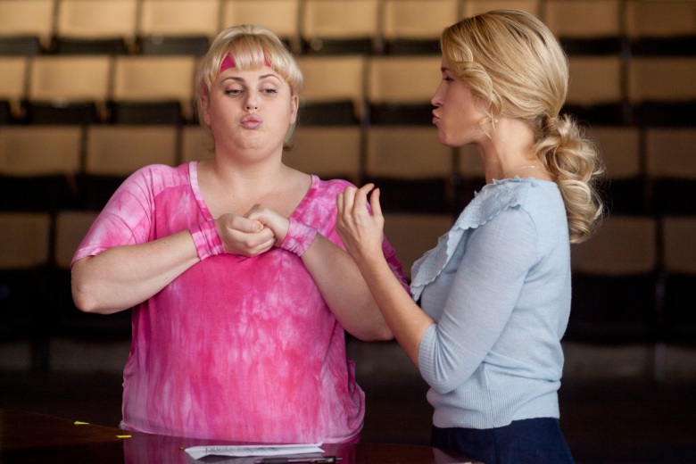 PITCH PERFECT, from left: Rebel Wilson, Anna Camp, 2012. ph: Peter Iovino/©Universal Pictures/Courtesy Everett Collection