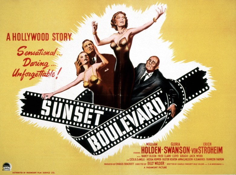 SUNSET BOULEVARD, from left: Nancy Olson, William Holden, Gloria Swanson, Erich von Stroheim, 1950 sunsetblvd1950-fsct18(sunsetblvd1950-fsct18)