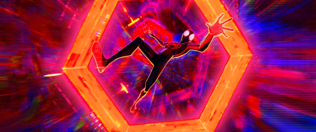 Spider-Man (Shamiek Moore) in Columbia Pictures and Sony Pictures Animation’s SPIDER-MAN: ACROSS THE SPIDER-VERSE.